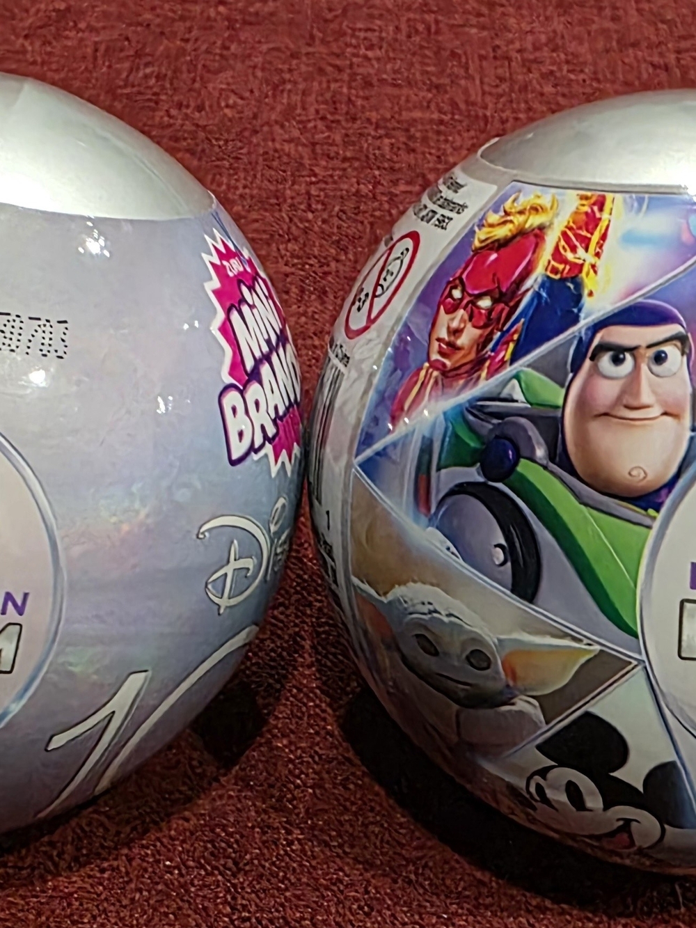 Zuru Disney 100 Mini Brands Mystery Capsule Ball – Lot of 2 Sealed Platinum Mini